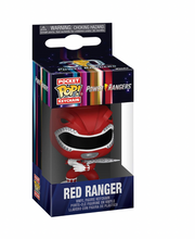 Load image into Gallery viewer, Mighty Morphin Power Rangers 30th Anniversary Red Ranger Funko Pocket Pop! Key Chain
