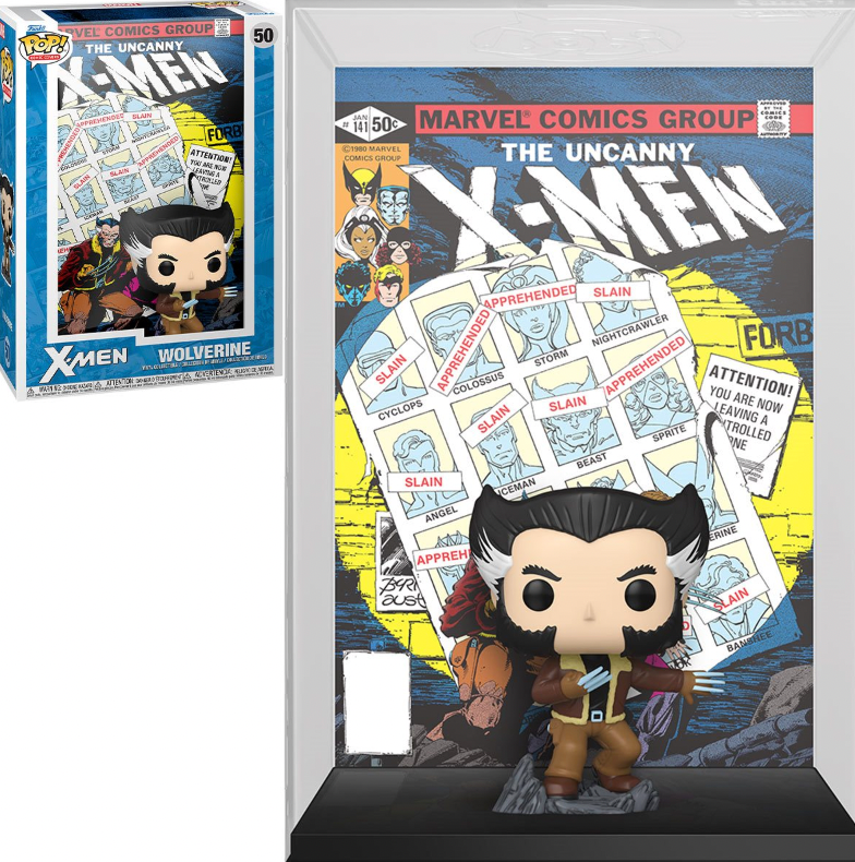 X-Men: Days of Future Past (1981) Wolverine Funko Pop! Comic Cover Figure #50 with Case