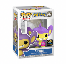 Load image into Gallery viewer, Pokemon Aipom Flocked Funko Pop! Vinyl Figure #947 - Specialty Series
