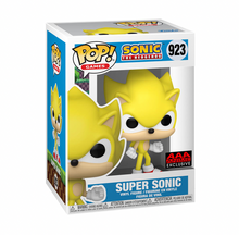 Load image into Gallery viewer, Sonic the Hedgehog Super Sonic Funko Pop! Vinyl Figure #923 - AAA Anime Exclusive
