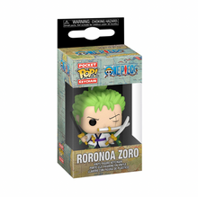 Load image into Gallery viewer, One Piece Roronoa Zoro Funko Pocket Pop! Key Chain
