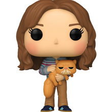 Load image into Gallery viewer, Harry Potter and the Prisoner of Azkaban Hermione Granger with Crookshanks Funko Pop! Vinyl Figure #167 and Buddy
