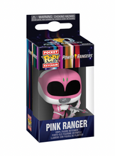 Load image into Gallery viewer, Mighty Morphin Power Rangers 30th Anniversary Pink Ranger Funko Pocket Pop! Key Chain
