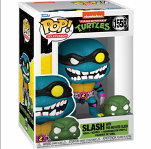 Load image into Gallery viewer, Teenage Mutant Ninja Turtles Slash with Pre-Mutated Slash Funko Pop! Vinyl Figure #1558 and Buddy
