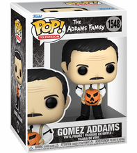 Load image into Gallery viewer, The Addams Family Gomez Addams with Pumpkin Funko Pop! Vinyl Figure #1548
