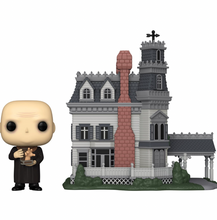 Load image into Gallery viewer, The Addams Family Uncle Fester &amp; Addams Family Mansion Pop! Town #40
