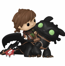 Load image into Gallery viewer, How to Train Your Dragon 2 Hiccup with Toothless Deluxe Funko Pop! Ride #123
