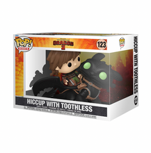 Load image into Gallery viewer, How to Train Your Dragon 2 Hiccup with Toothless Deluxe Funko Pop! Ride #123
