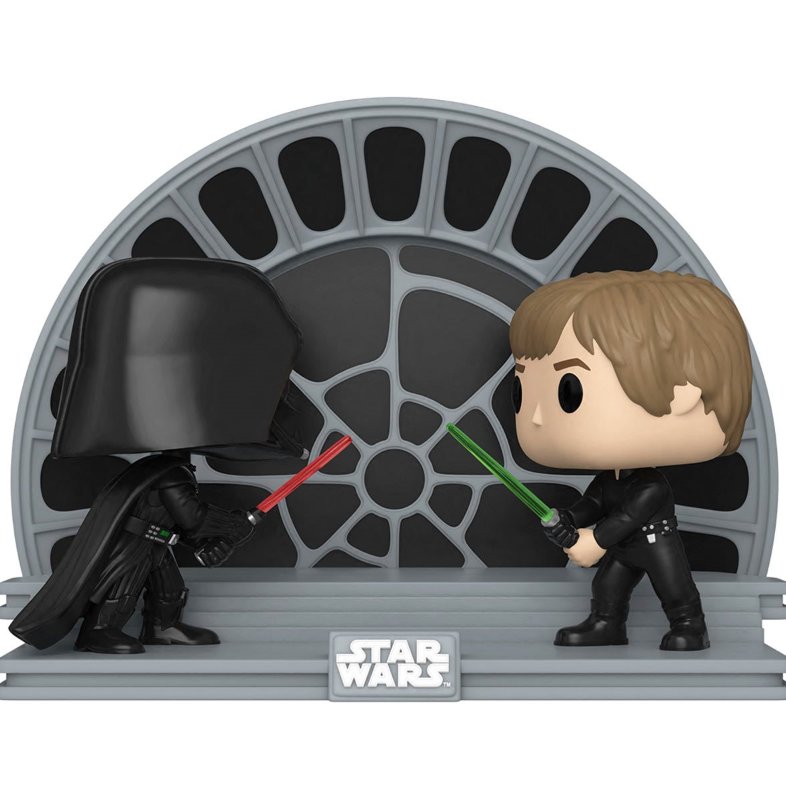 Star Wars: Return of the Jedi 40th Anniversary Luke Vs. Darth Vader Funko Pop! Vinyl Moment #612