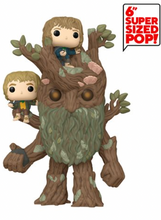 Load image into Gallery viewer, The Lord of the Rings Treebeard with Merrry and Pippin Super Funko Pop! Vinyl Figure #1579
