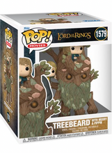 Load image into Gallery viewer, The Lord of the Rings Treebeard with Merrry and Pippin Super Funko Pop! Vinyl Figure #1579
