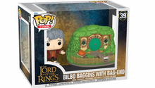 Load image into Gallery viewer, The Lord of the Rings Bilbo Baggins with Bag-End Pop! Town #39
