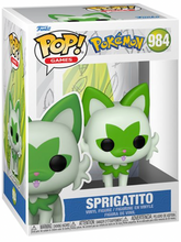 Load image into Gallery viewer, Pokemon Sprigatito Funko Pop! Vinyl Figure #984
