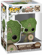 Load image into Gallery viewer, We Are Groot as Captain America Funko Pop! Vinyl Figure #1392
