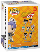 Load image into Gallery viewer, Dragon Ball GT Trunks &amp; Gill Funko Pop! Vinyl Figure #1630
