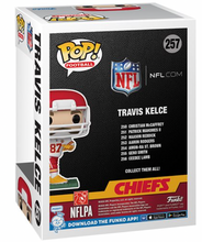 Load image into Gallery viewer, NFL Kansas City Chiefs Travis Kelce (Away) Funko Pop! Vinyl Figure #257
