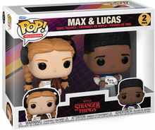 Load image into Gallery viewer, Stranger Things Season 4 Max &amp; Lucas Funko Pop! Vinyl Figure 2-Pack
