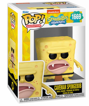 Load image into Gallery viewer, SpongeBob SquarePants 25th Anniversary Caveman SpongeBob Funko Pop! Vinyl Figure #1669
