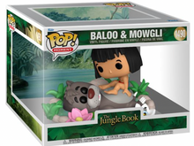 Load image into Gallery viewer, The Jungle Book Baloo &amp; Mowgli Funko Pop! Moment #1490
