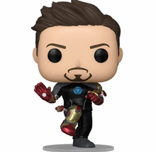 Load image into Gallery viewer, Iron Man 3 Tony Stark Suit-Up Glow-in-the-Dark Funko Pop! Vinyl Figure #1416 - Entertainment Earth Exclusive
