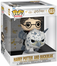 Load image into Gallery viewer, Harry Potter and the Prisoner of Azkaban Harry Potter and Buckbeak Deluxe Funko Pop! Ride #123
