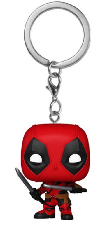 Deadpool & Wolverine Deadpool with Swords Funko Pocket Pop! Key Chain