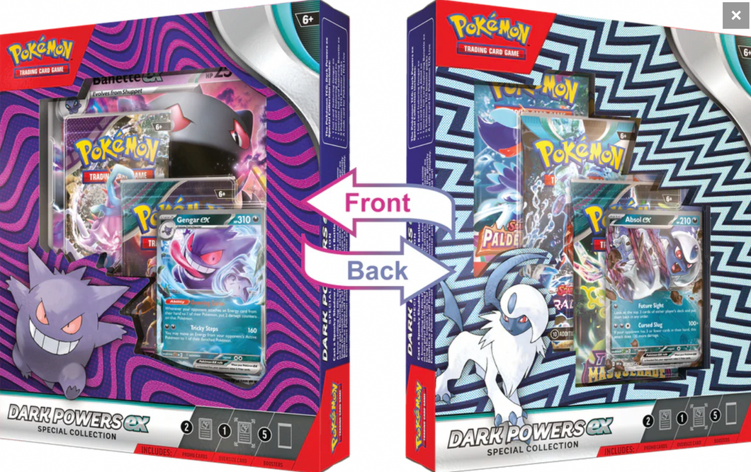 Pokemon Dark Power ex Special Collection Box