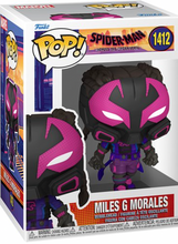 Load image into Gallery viewer, Spider-Man: Across The Spider-Verse Miles G Morales Funko Pop! Vinyl Figure #1412
