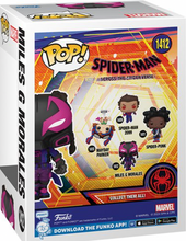 Load image into Gallery viewer, Spider-Man: Across The Spider-Verse Miles G Morales Funko Pop! Vinyl Figure #1412
