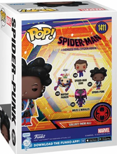 Load image into Gallery viewer, Spider-Man: Across The Spider-Verse Spider-Punk Unmasked Funko Pop! Vinyl Figure #1411
