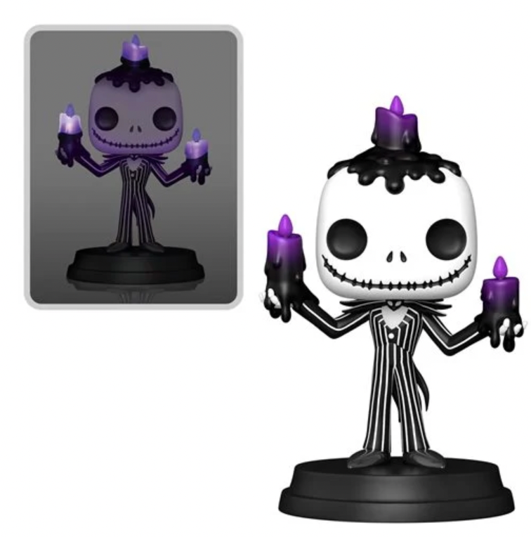 The Nightmare Before Christmas Jack Skellington Halloween Light-Up Super Funko Pop! Vinyl Figure #1504