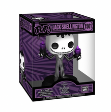 Load image into Gallery viewer, The Nightmare Before Christmas Jack Skellington Halloween Light-Up Super Funko Pop! Vinyl Figure #1504
