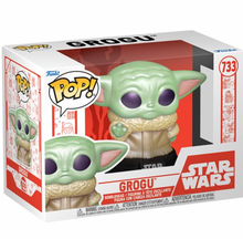 Load image into Gallery viewer, Star Wars: The Mandalorian Holiday Grogu Funko Pop! Vinyl Figure #733
