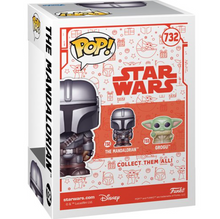 Load image into Gallery viewer, Star Wars: The Mandalorian Holiday Mandalorian Funko Pop! Vinyl Figure #732
