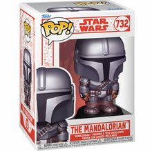 Load image into Gallery viewer, Star Wars: The Mandalorian Holiday Mandalorian Funko Pop! Vinyl Figure #732
