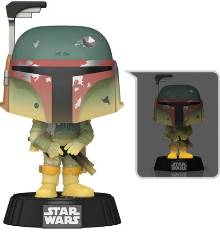 Star Wars Fett Legacy Boba Fett Glow-in-the-Dark Funko Pop! Vinyl Figure #735