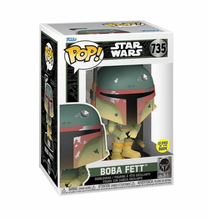 Load image into Gallery viewer, Star Wars Fett Legacy Boba Fett Glow-in-the-Dark Funko Pop! Vinyl Figure #735
