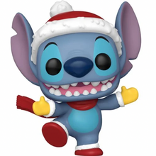 Load image into Gallery viewer, Lilo &amp; Stitch Holiday Stitch with Hat Funko Pop! Vinyl Figure #1503
