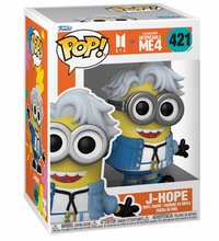 Load image into Gallery viewer, Despicable Me 4 Minion x BTS J-Hope Funko Pop! Vinyl Figure #421
