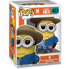 Load image into Gallery viewer, Despicable Me 4 Minion x BTS V Funko Pop! Vinyl Figure #423
