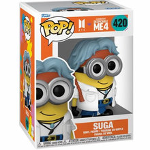 Load image into Gallery viewer, Despicable Me 4 Minion x BTS Suga Funko Pop! Vinyl Figure #420
