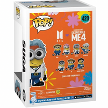 Load image into Gallery viewer, Despicable Me 4 Minion x BTS Suga Funko Pop! Vinyl Figure #420
