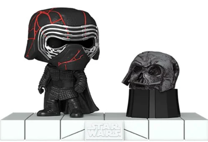 Star Wars Dark Side Kylo Ren with Darth Vader's Helmet Deluxe Funko Pop! Vinyl Figure #739