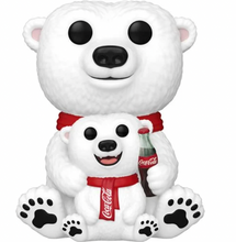 Load image into Gallery viewer, Coca-Cola Polar Bear with Cub Funko Pop! Vinyl Figure #241
