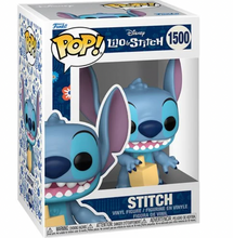 Load image into Gallery viewer, Lilo &amp; Stitch Hanukkah Stitch with Dreidel Funko Pop! Vinyl Figure #1500
