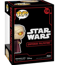 Load image into Gallery viewer, Star Wars Dark Side Emperor Palpatine Funko Pop! Vinyl Figure #738
