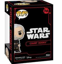 Load image into Gallery viewer, Star Wars Dark Side Count Dooku Funko Pop! Vinyl Figure #744
