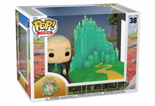 Load image into Gallery viewer, The Wizard of Oz 85th Anniversary Wizard of Oz with Emerald City Funko Pop! Town #38
