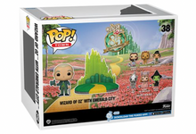 Load image into Gallery viewer, The Wizard of Oz 85th Anniversary Wizard of Oz with Emerald City Funko Pop! Town #38
