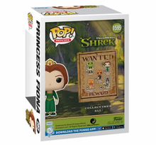 Load image into Gallery viewer, Shrek DreamWorks 30th Anniversary Fiona with Frog Balloon Funko Pop! Vinyl Figure #1595
